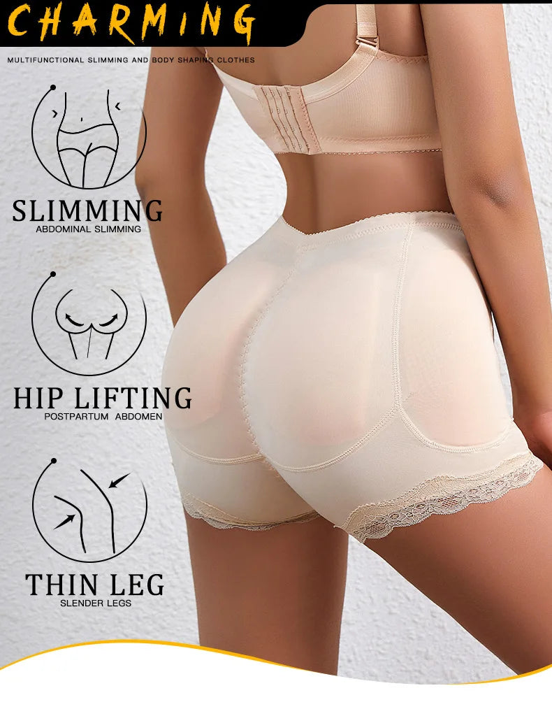Butt Lifter Control Panties – Padded Shaping Underwear