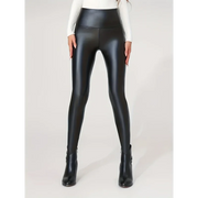 High Waist Leather Pants | OWNLUXE