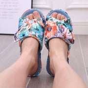 Women’s Waffle Cotton House Slippers with Arch Support