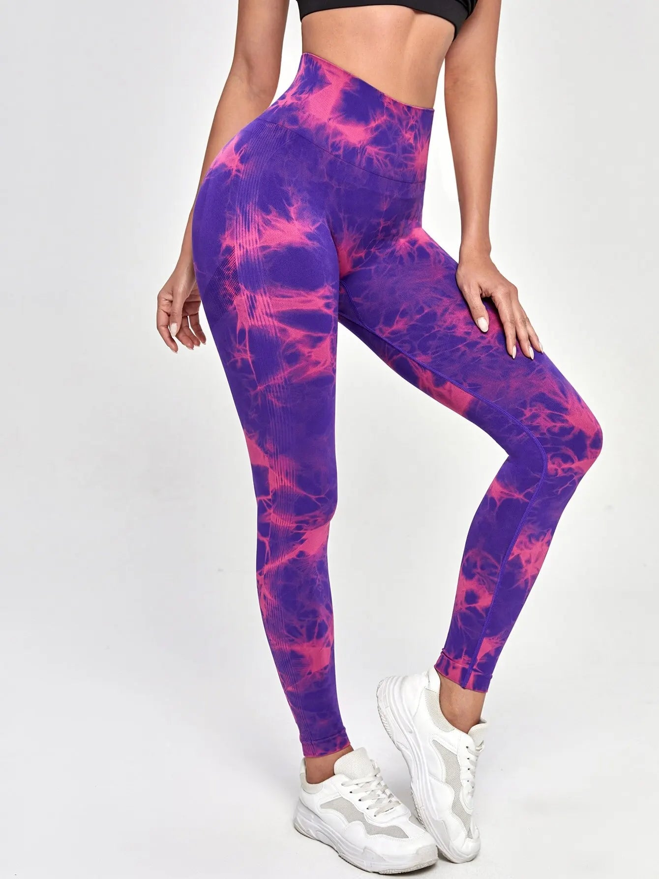 Seamless High Waist Yoga Leggings – Second-Skin Compression