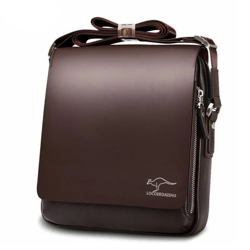 PU Leather Business Satchel for Men – Soft Professional Bag