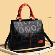 Large Capacity Travel Satchel - Designer PU Leather Crossbody Tote | OWNLUXE