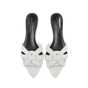 Pointed Cowhide Sandals | OWNLUXE