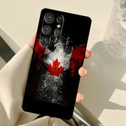 Canada Canadian Flag Case For Samsung Galaxy S25 Ultra S21 S22 S23 S24 Ultra S9 S10 Plus S20 FE S24 FE Back Cover