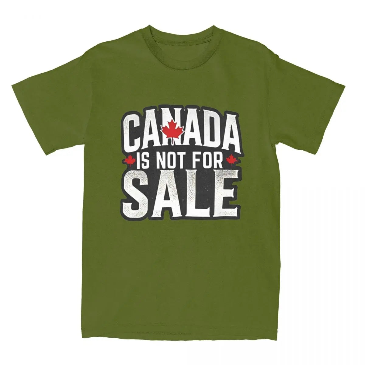 Canada Is Not For Sale T-Shirt (Up to 6XL)