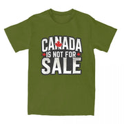 Canada Is Not For Sale T-Shirt – Men's Graphic Tee up to 6XL