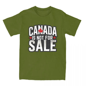 Canada Is Not For Sale T-Shirt (Up to 6XL)