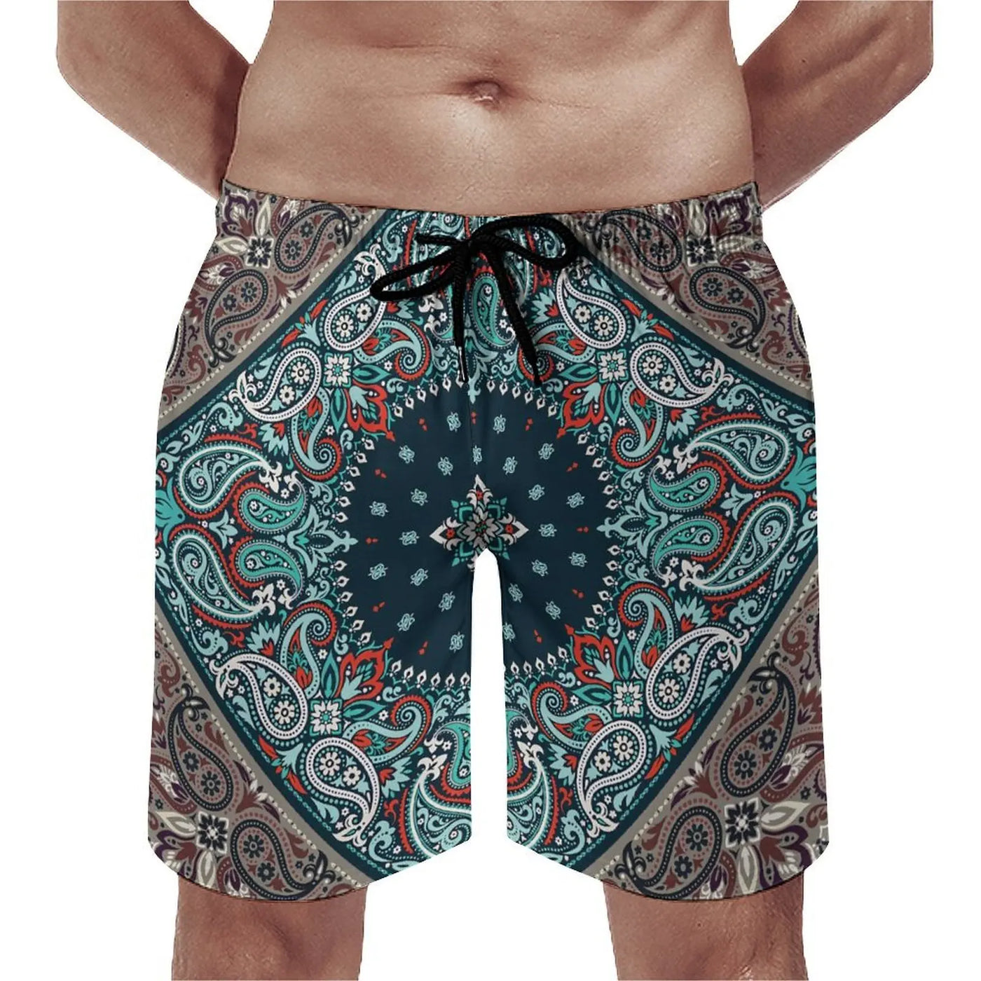 Customizable Bandana Beach Couple Bikini Set | OWNLUXE