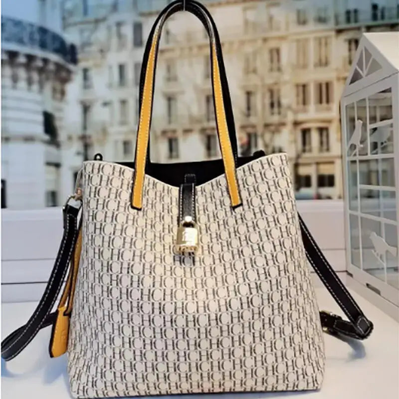 CH Classic Bucket Bag - 2025 Luxury PVC Crossbody