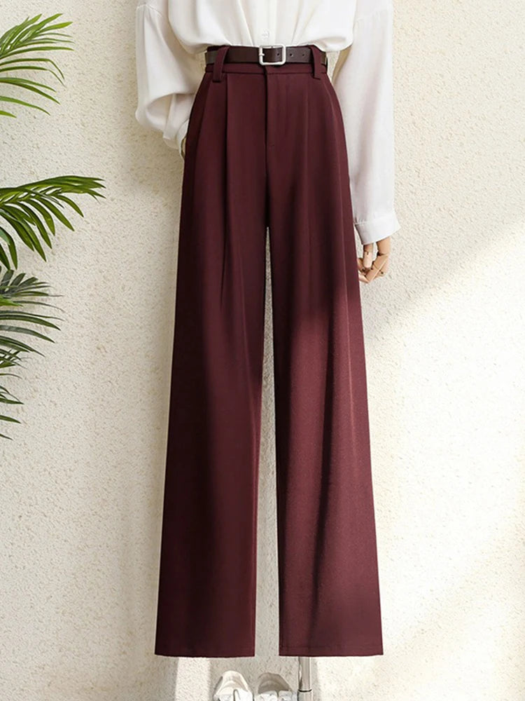 Women's High-Waist Wide Leg Pants | OWNLUXE