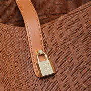 CH Monogram Hobo Bag with Gold Hardware - Large Capacity | OWNLUXE