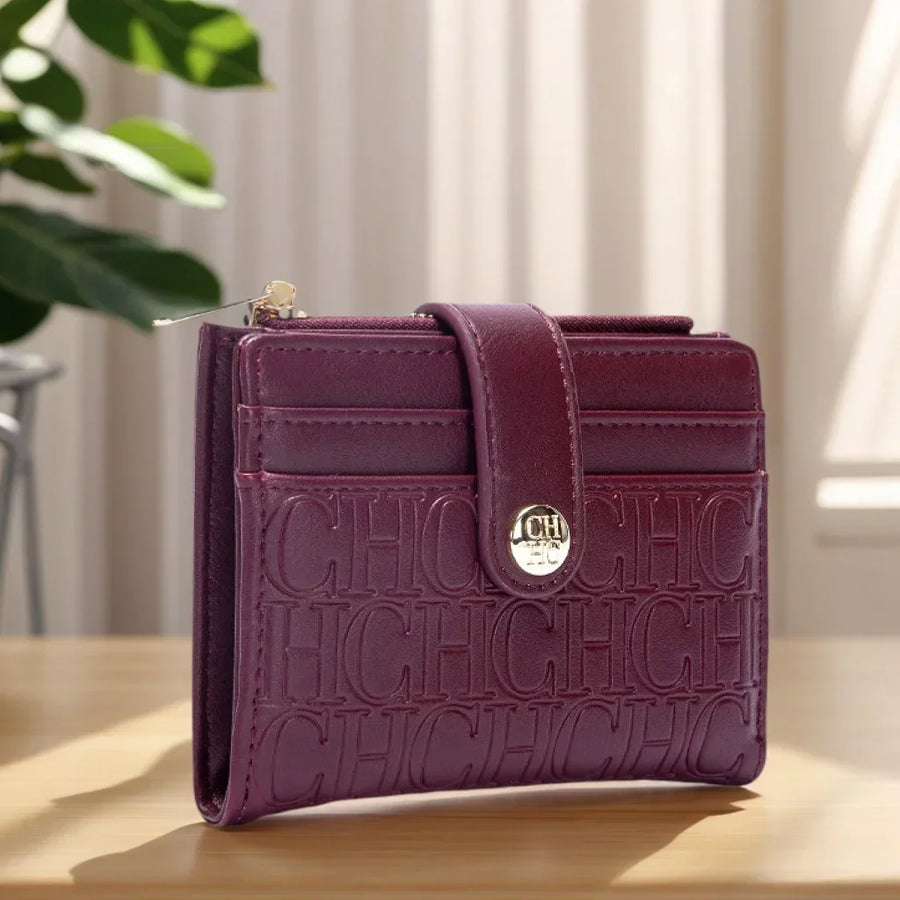PU Leather Mini Card Holder Wallet | OWNLUXE