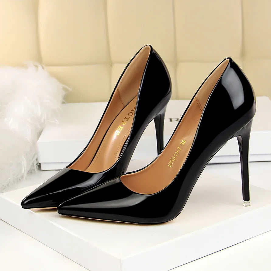 Women's Stiletto High-Heel Pumps (Bronze 7 5Cm) | OWNLUXE