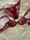 Women's French Flower Embroidery Lace Bra Set | OWNLUXE