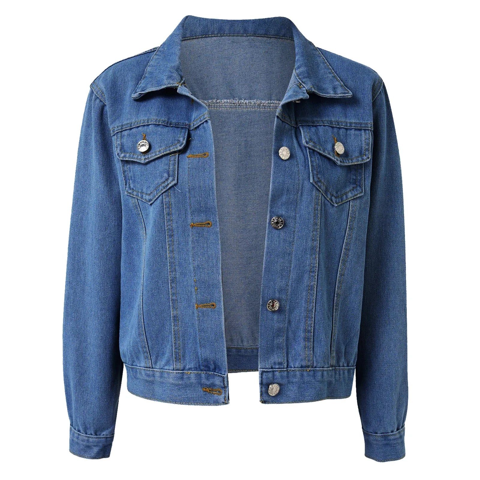 ✨ Women’s Slim Fit Denim Jacket – Stylish & Versatile for Every Season ✨