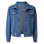 Load image into Gallery viewer, ✨ Women’s Slim Fit Denim Jacket – Stylish &amp; Versatile for Every Season ✨
