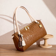 CHCH Simple Brown Pillow Bag - Soft Commuter Handbag | OWNLUXE