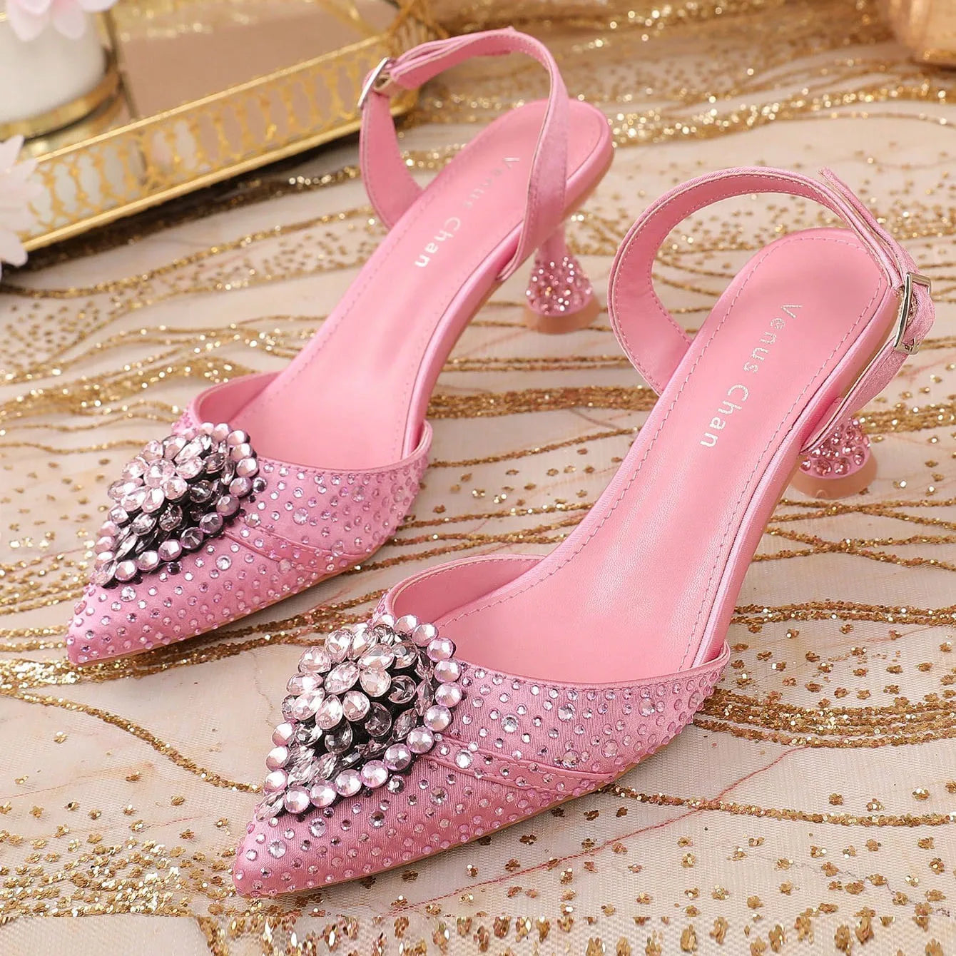 Women's Pointed Toe Plus-Size Heels – Shop at OWNLUXE