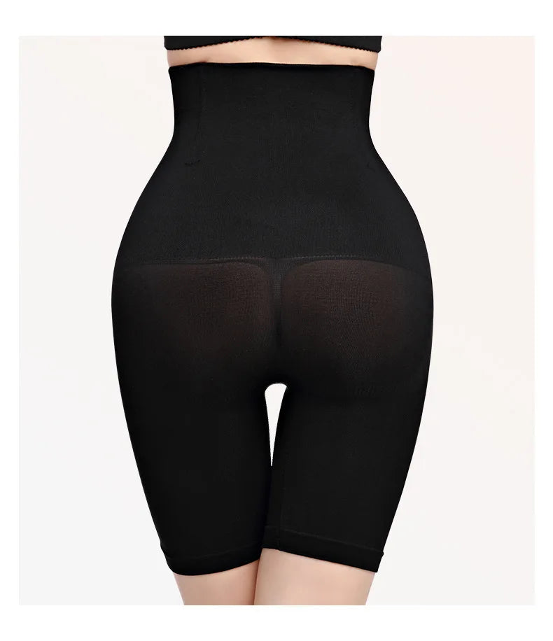 High-Waist Tummy Control Shapewear Shorts - Butt Lifter Shaper