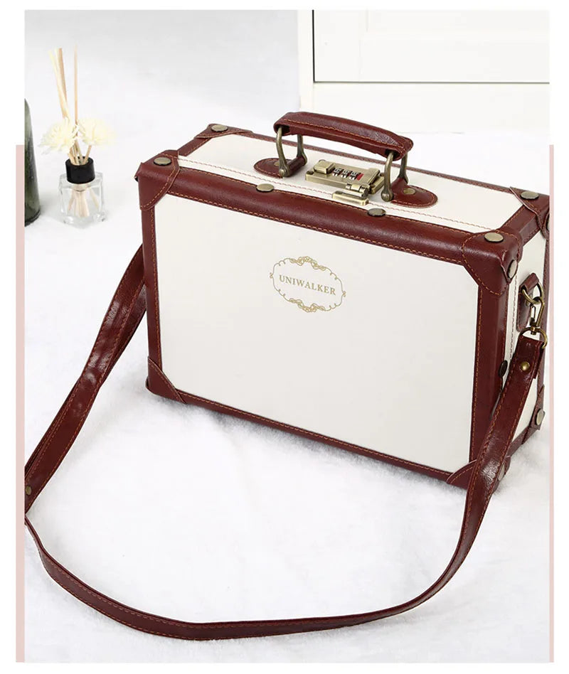 Sleek and Sophisticated PU leather suitcase