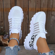 Women's Breathable Lightweight Sneakers (White) – Shop at OWNLUXE