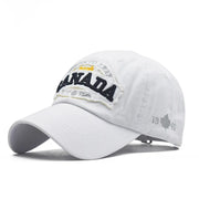Canada Baseball Flag (White) | OWNLUXE