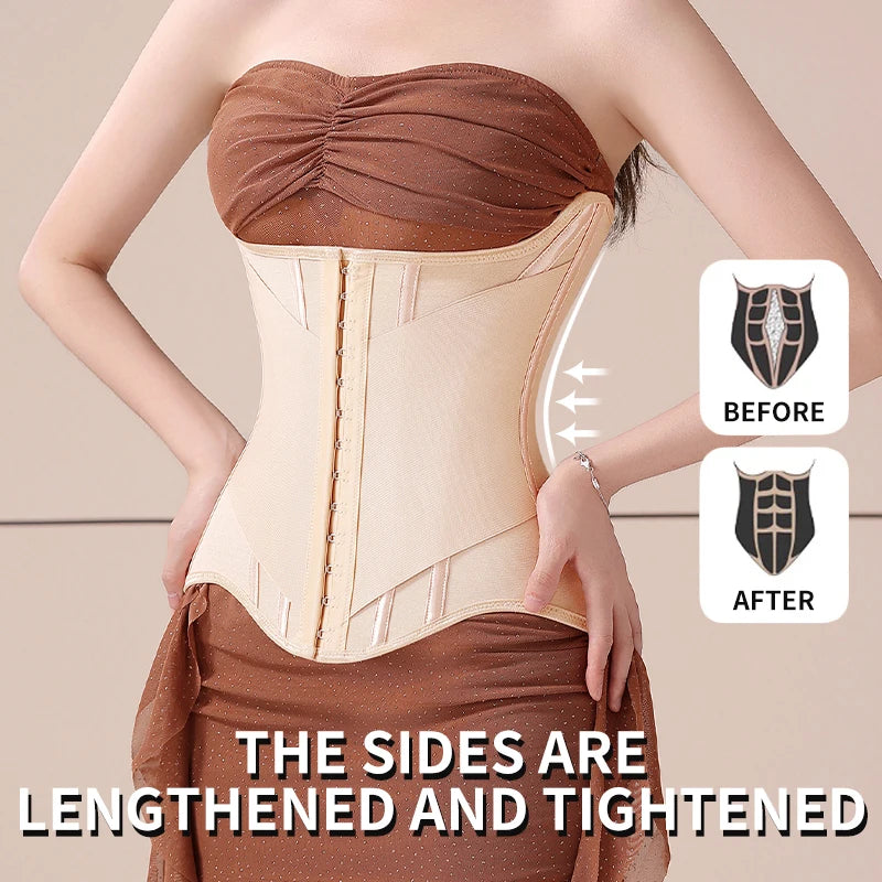 Firm Control Waist Cincher Corset – Underwire Shaping