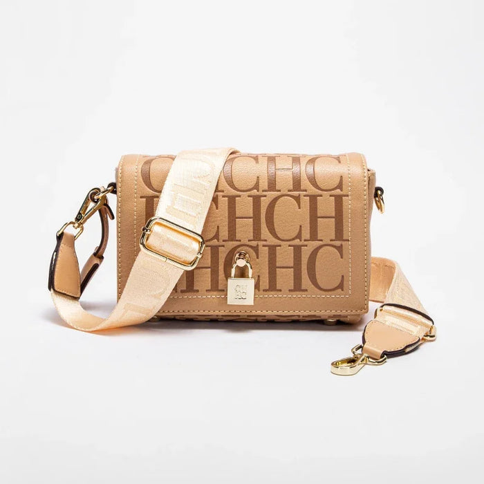 Classic Letter Square Crossbody Bag - Light Luxury PU Shoulder Bag | OWNLUXE