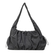 Spacious Nylon Pleated Crossbody Bag – Shop at OWNLUXE