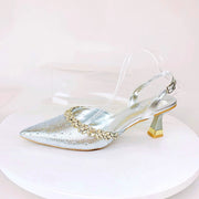 Crystal Sandals and Clutch Bag Set – Rhinestone Party Heels