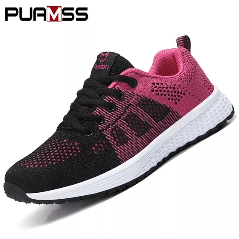 Women's Platform Mesh Sneakers – Shop at OWNLUXE