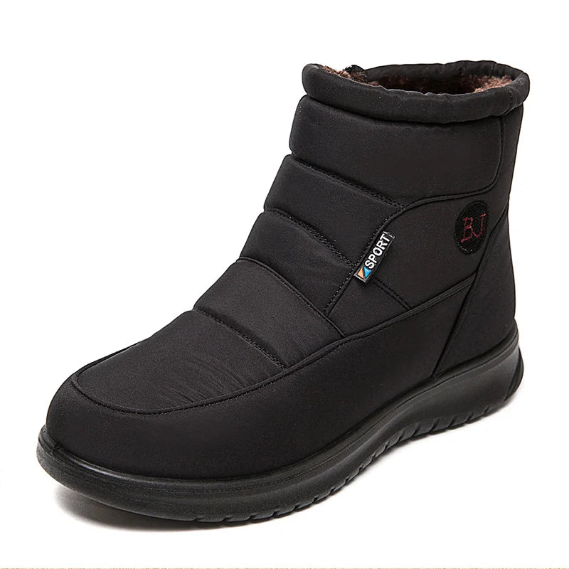 Women’s Waterproof Snow Boots (Ankle) — Warm Plush Lined