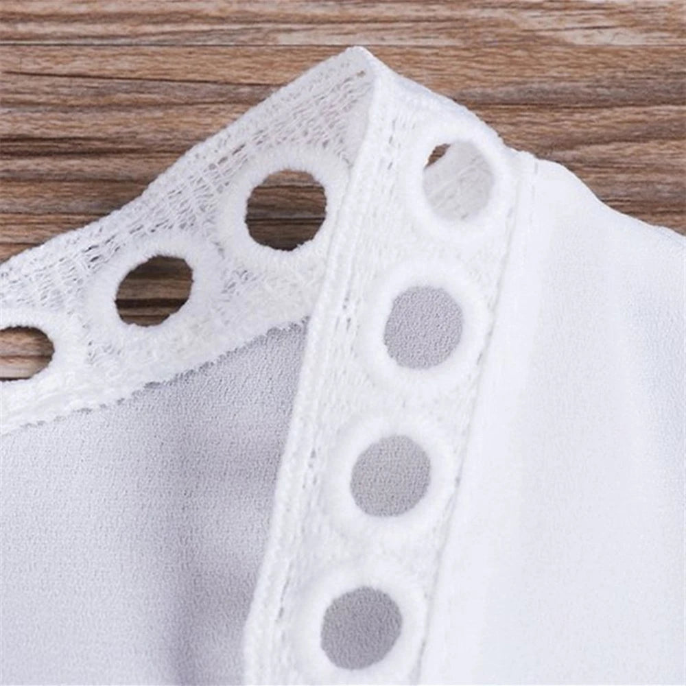 Lace Boho Cutout Swim Cover-Up | OWNLUXE