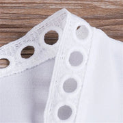 Lace Boho Cutout Swim Cover-Up | OWNLUXE