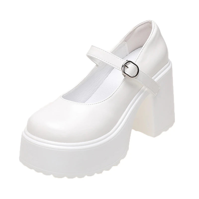 Women's Platform Leather Pumps – Shop at OWNLUXE