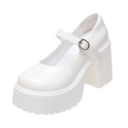 Women's Platform Leather Pumps – Shop at OWNLUXE