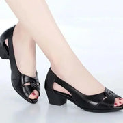 Women's Leather Pumps Black – Shop at OWNLUXE