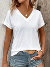 Women's V-Neck T-Shirt | OWNLUXE