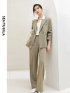 Women's Two Piece Jacket (Apricot) | OWNLUXE