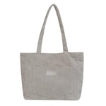 Load image into Gallery viewer, Corduroy Shoulder Bag – Urban Simplicity | Sac d’Épaule en Velours Côtelé – Simplicité Urbaine
