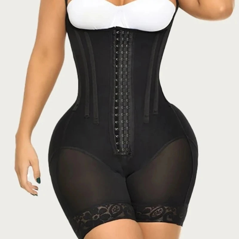 Colombian Faja Post-Surgery Compression Bodysuit - Full Body Shaper with Butt Lifter & Waist Trainer