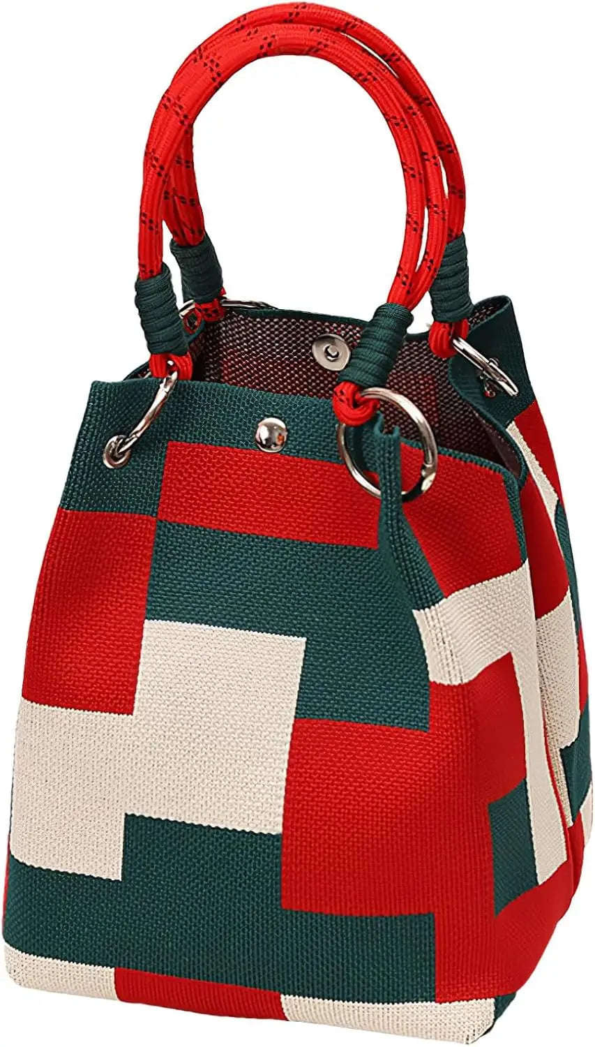 Knit Mini Bucket Bag | OWNLUXE