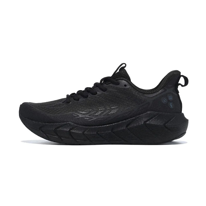 Unisex Breathable Cushioned Running Shoes (Black) | OWNLUXE