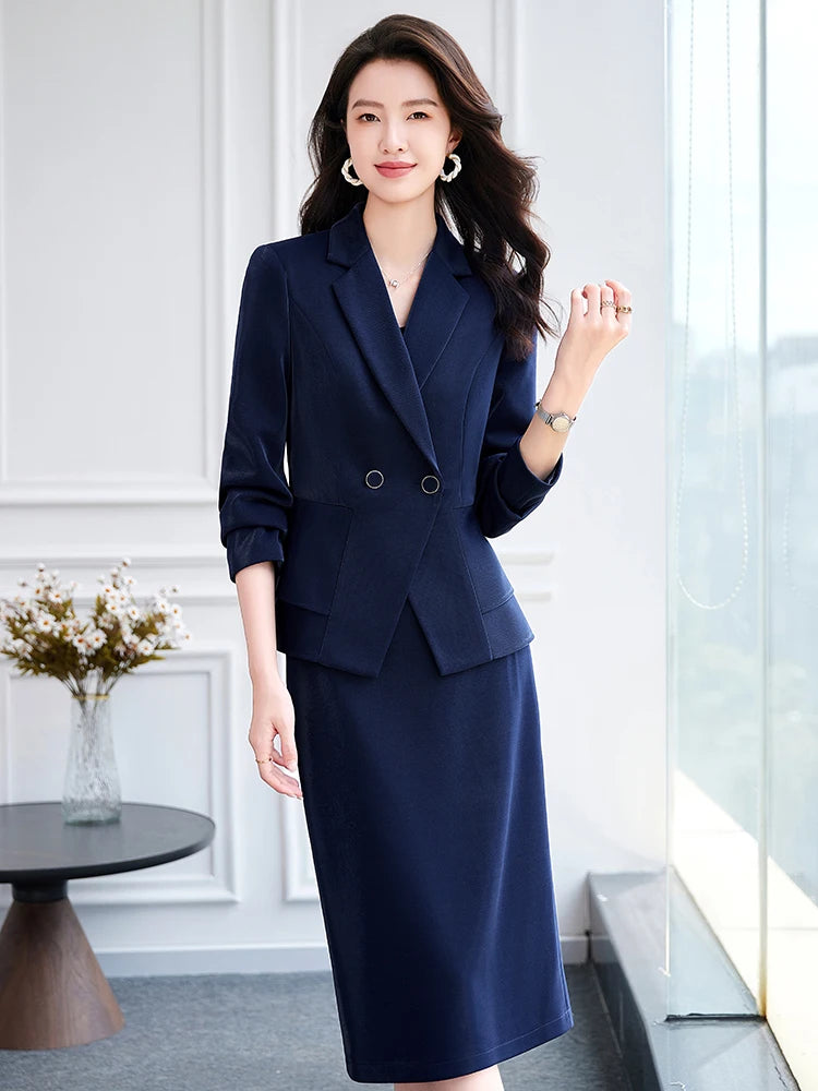 Slim Career Jacket | OWNLUXE