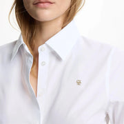 Letter Long-Sleeve Blouse | OWNLUXE