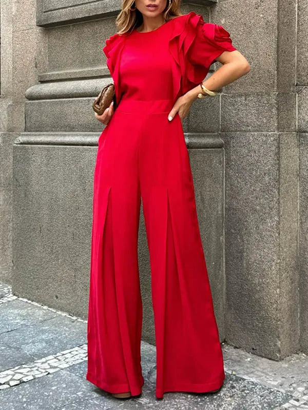 Women's Wide Leg Jumpsuit | OWNLUXE