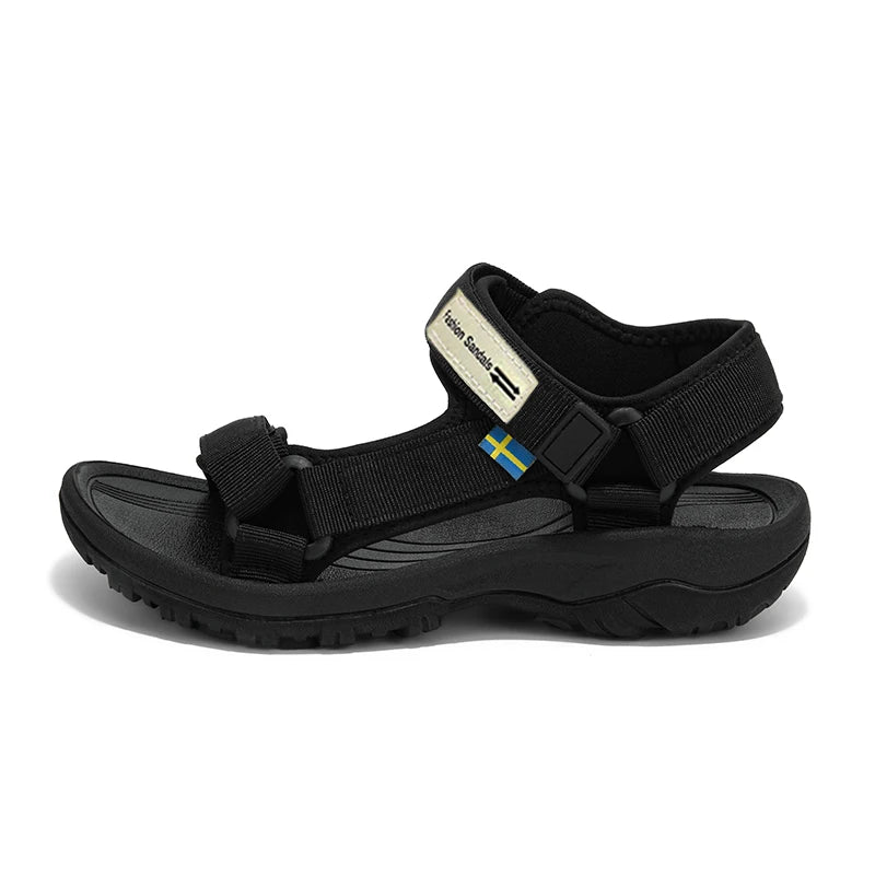 Women's Classic Flat Sandals (Black) – Shop at OWNLUXE