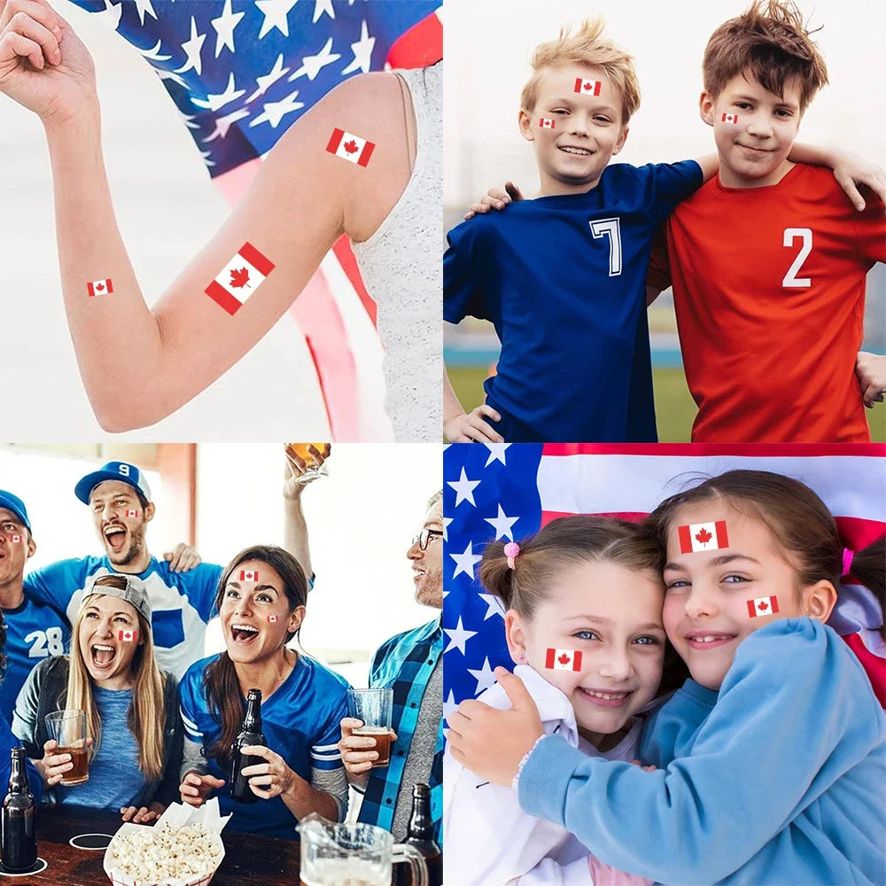 Canadian Flag Vinyl Decal Stickers | OWNLUXE