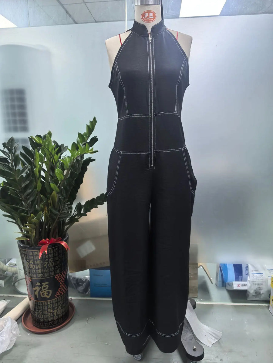 Women's Sleeveless Jumpsuit | OWNLUXE
