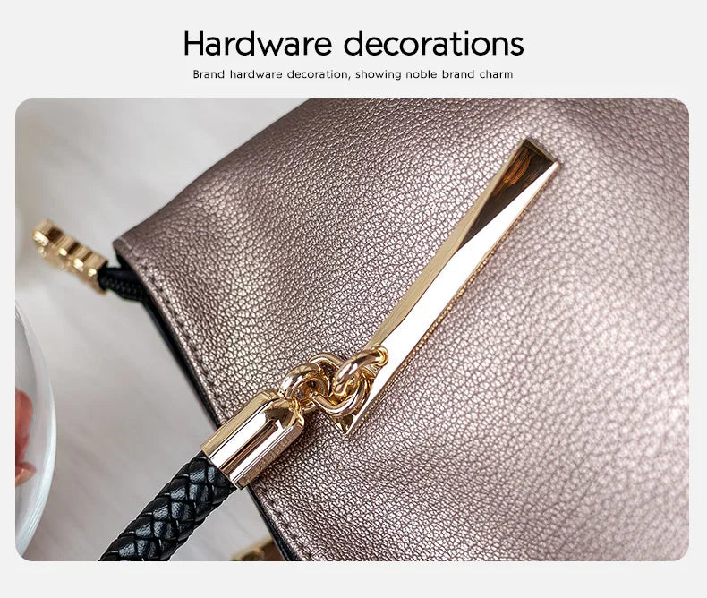 Designer Luxury Large Capacity Zipper Top-Handle Bags